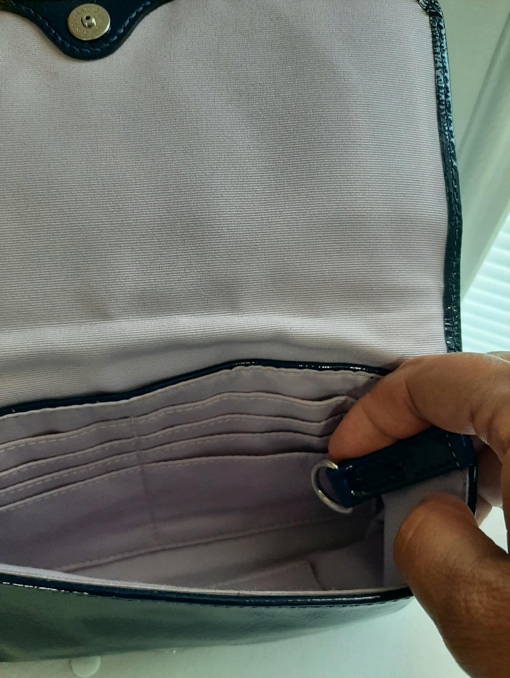 COACH "Chelsea" Heritage Signature Stripe Tote & "Ashley" Wallet 2 Pc Set - Picture 10 of 15